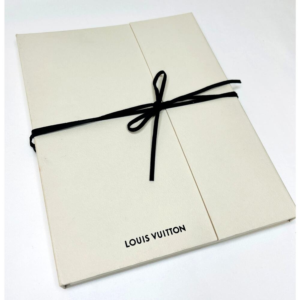 Louis Vuitton Collectible Private Tour Welcome Packet Notebook & Letter from CEO